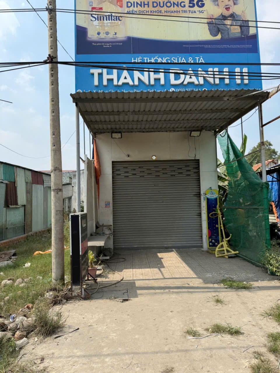 Bán nhà mt kinh doanh Đt 832, xã Nhựt Chánh , Bến Lức dt 80m2 , 2pn 1wc giá 4,4 tỷ 3