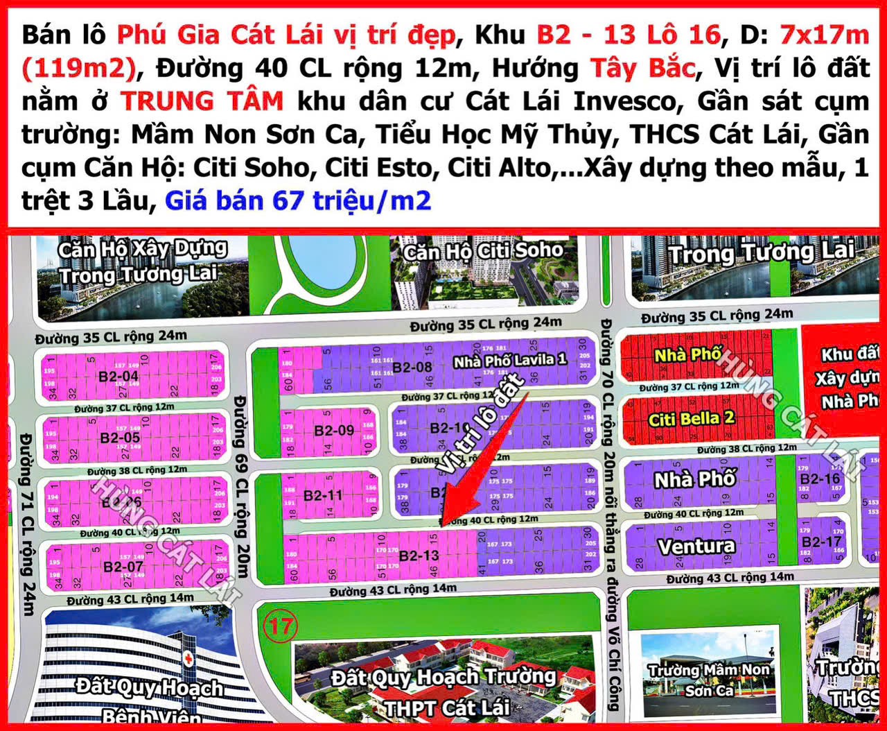 Cần bán Đất Phường Cát Lái, Quận 2, Diện tích 138m², Giá Thương lượng 2