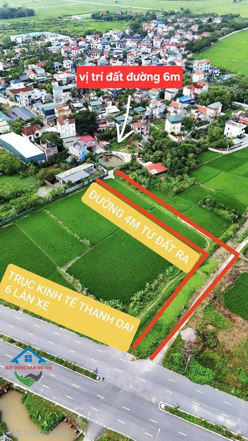 Hiếm ô tô tránh 45m2, giá Đầu Tư - Bán đất Văn Khê Tam Hưng Thanh Oai 4