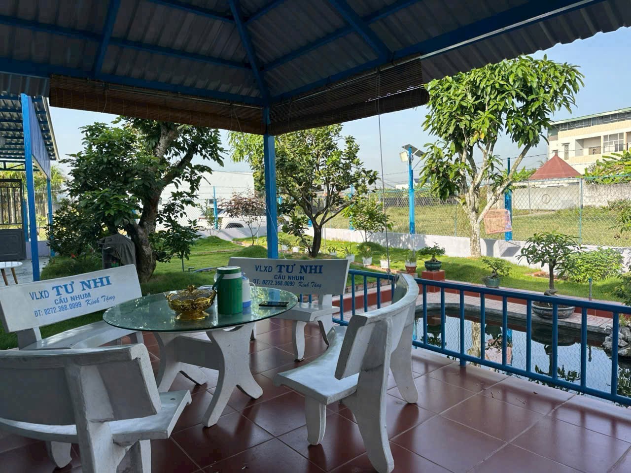 Bán nhà vườn đẹp ,2 mt đường xe tải xã An Nhựt Tân, Tân Trụ tdt 262,8m2 full thổ giá 2,65 tỷ 2