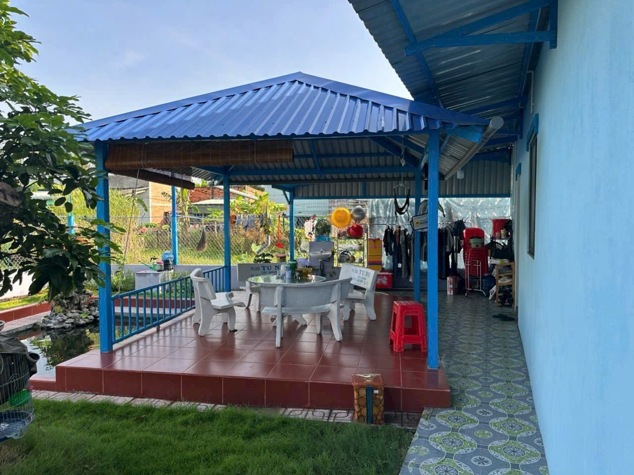 Bán nhà vườn đẹp ,2 mt đường xe tải xã An Nhựt Tân, Tân Trụ tdt 262,8m2 full thổ giá 2,65 tỷ 3