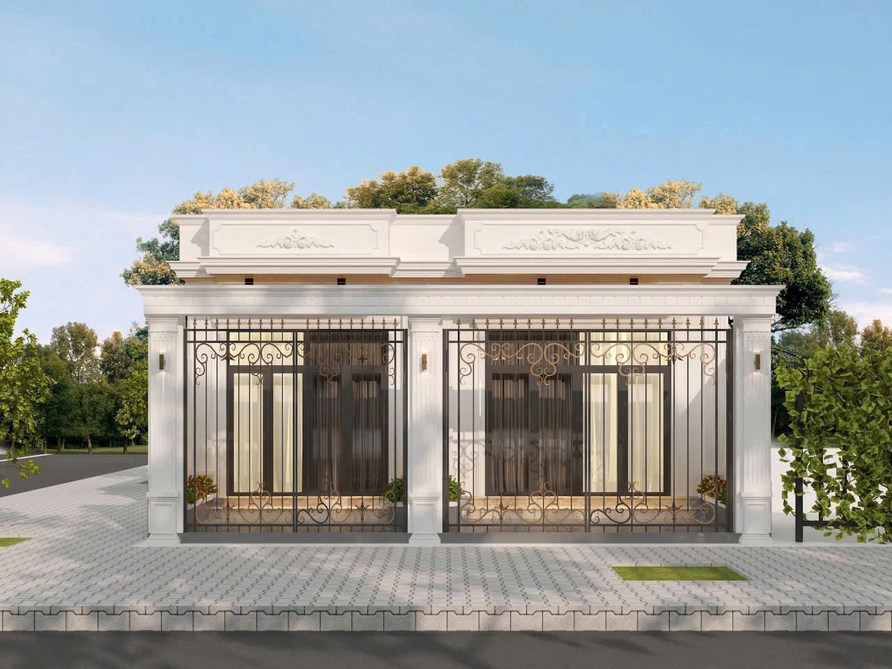 Bán 2 nhà cấp 4 đã hoàn công ngay chợ Tân Trụ dt 100m2, 2pn , 1wc giá 1,1 tỷ / căn 4