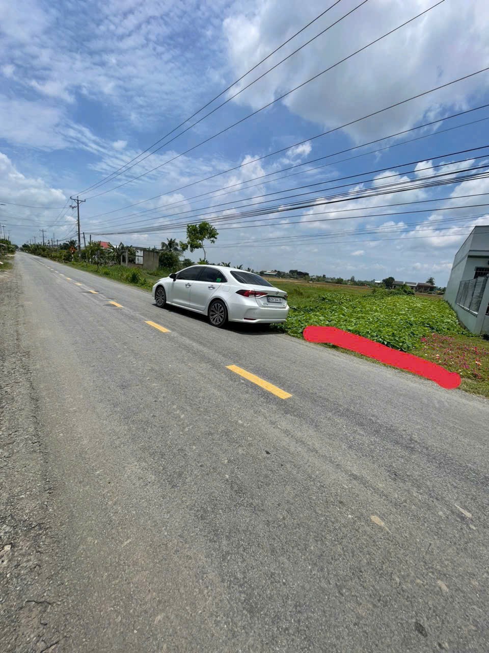 Bán nền thổ cư mặt tiền  tỉnh lộ 833B , xã Lạc Tấn, Tân Trụ dt 200m2 giá 1,7 tỷ 3