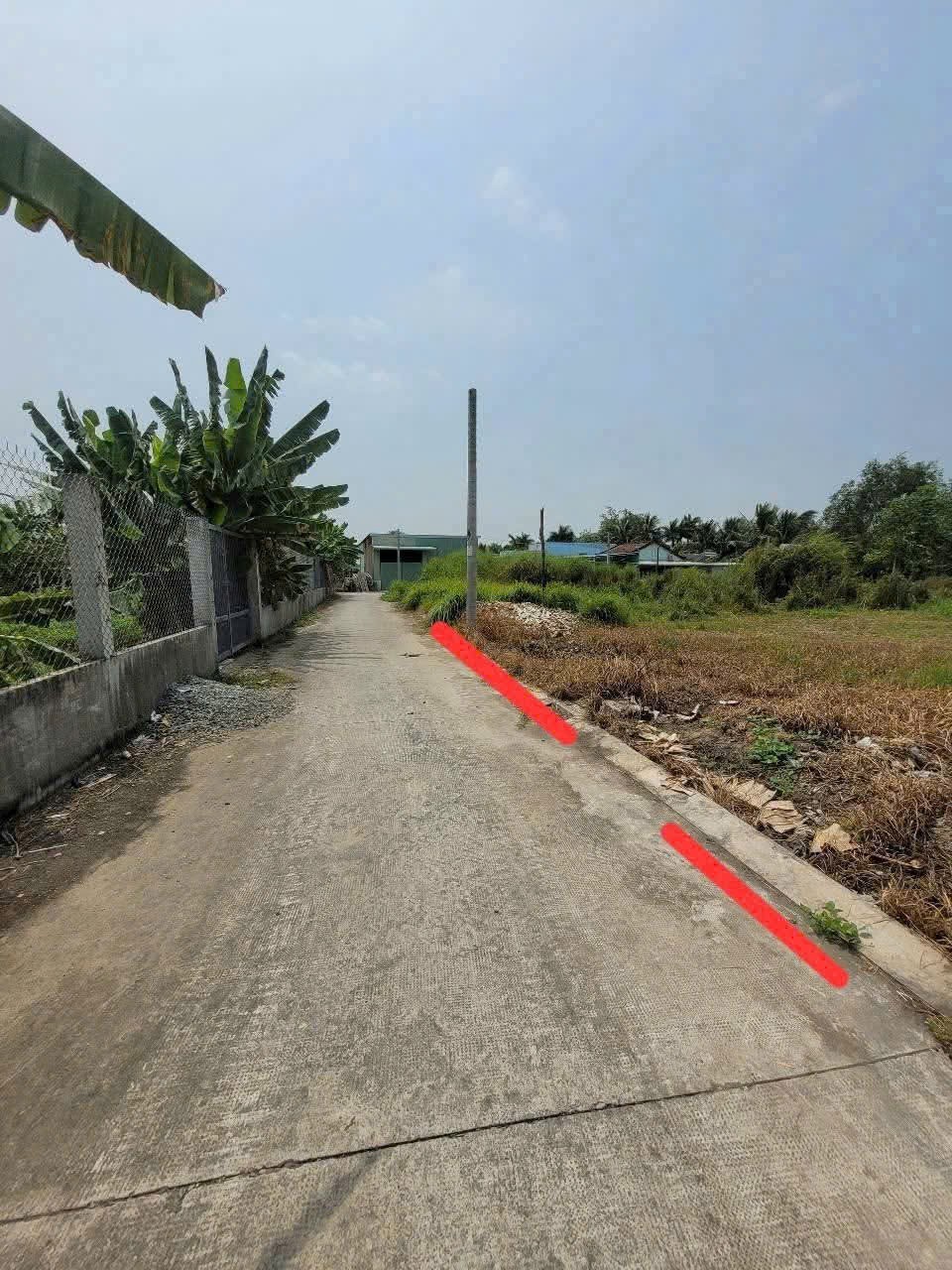 Bán 2 lô thổ cư xã Long Khê , Cần Đước dt 101,5m2 đường beton 5m giá giảm còn 1,15 tỷ / lô