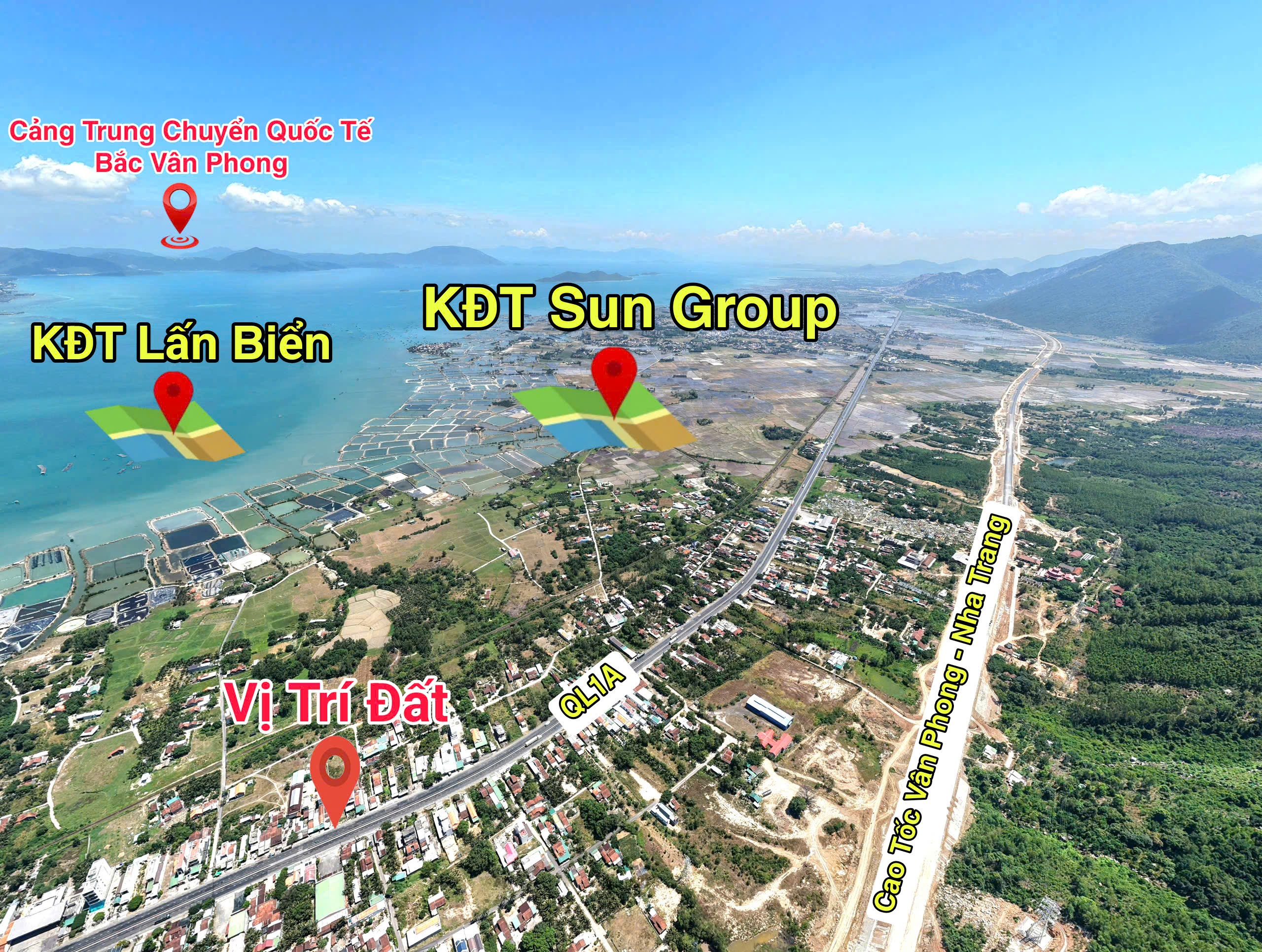 Cần bán Đất đường Quốc lộ 1A, Xã Vạn Thọ, Diện tích 268m², Giá 3,68 Tỷ 2