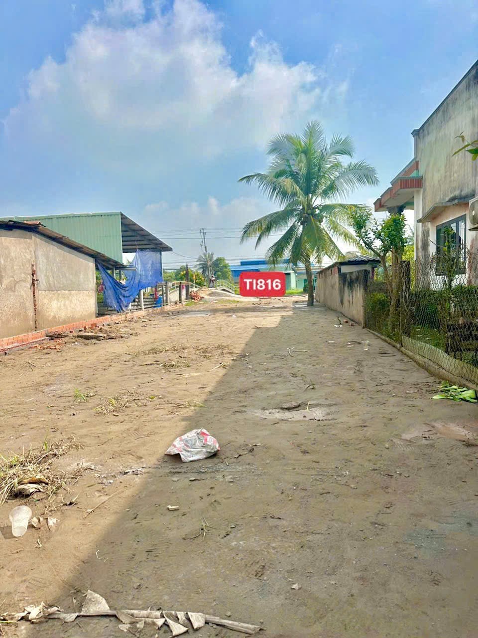 Bán đất thổ cư mặt tiền  tỉnh lộ 816 xã Bình Đức , Bến Lức dt 280m2 giá 2,8 tỷ 3