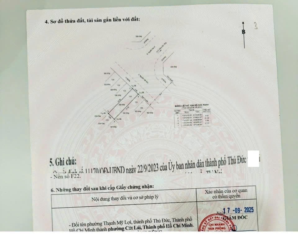 Cần bán Đất Phường Thạnh Mỹ Lợi, Quận 2, Diện tích 107m², Giá 30 Tỷ