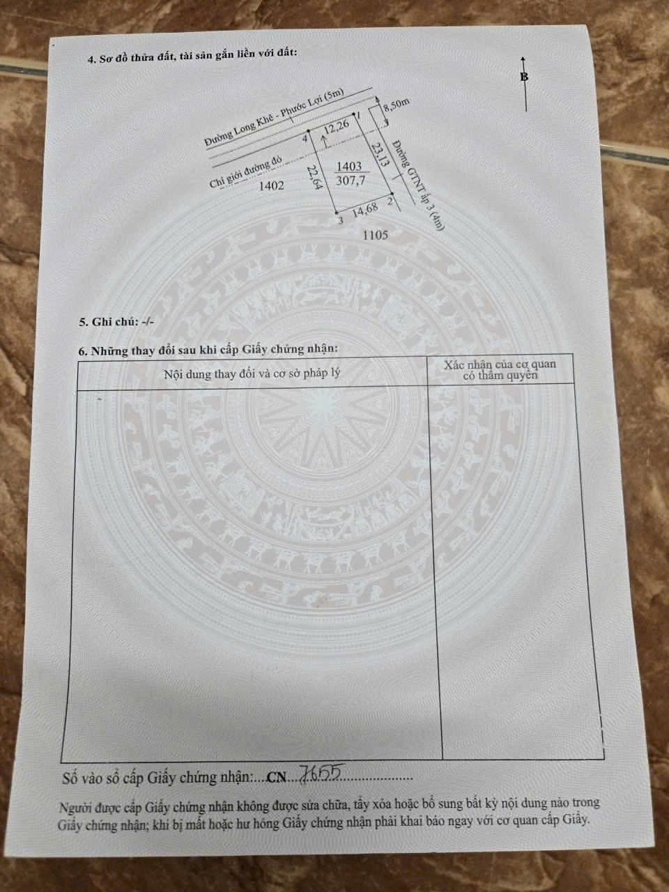 Bán 6 dãy trọ tổng 36 phòng ở xã Phước Lợi , Bến Lức tdt 750m2 full thổ giá giảm còn 7,9 tỷ 8