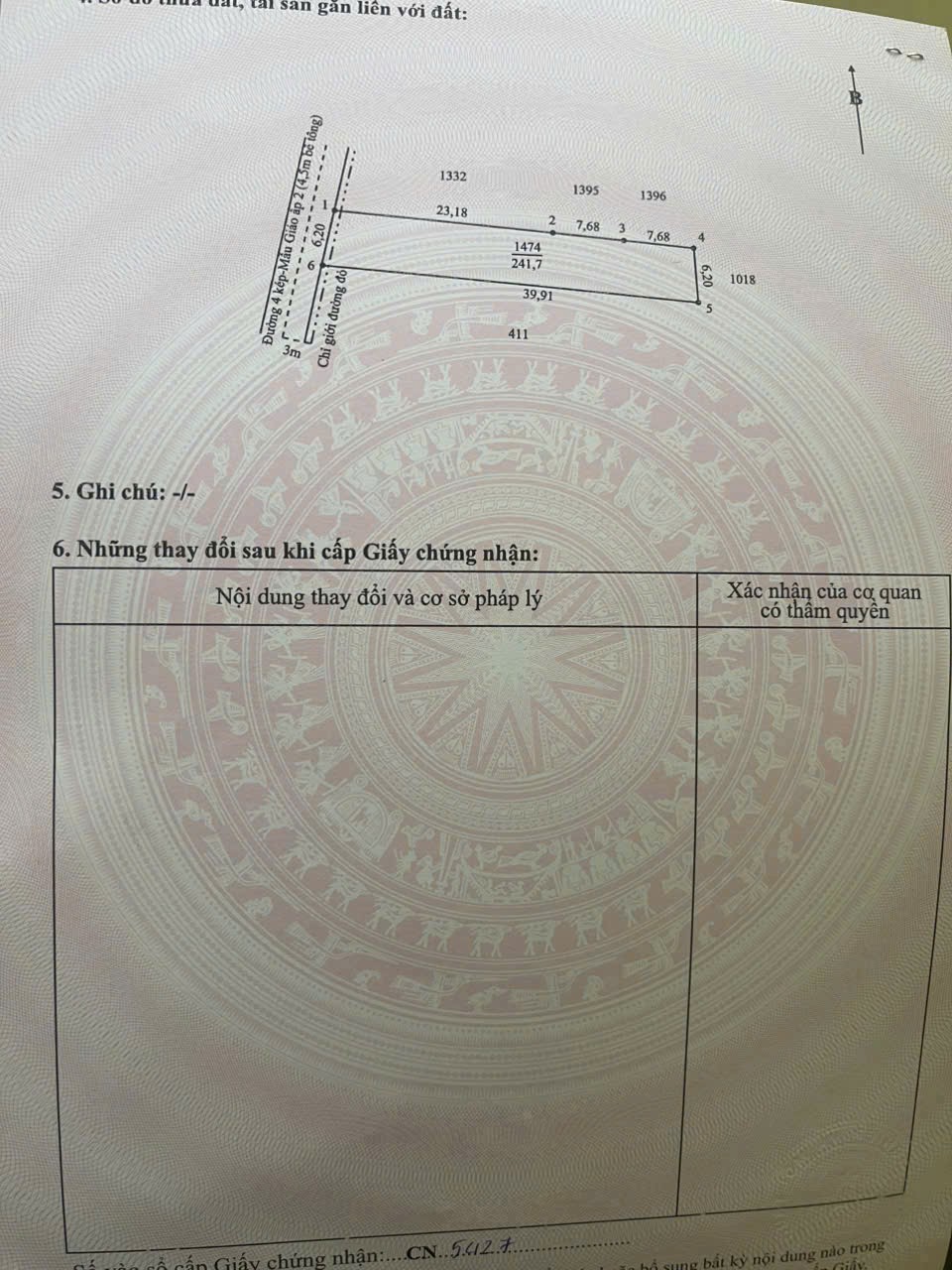 Bán đất thổ cư đường Tư Kép, xã Phước Lợi dt 241m2 giá giảm còn 2,1 tỷ 3