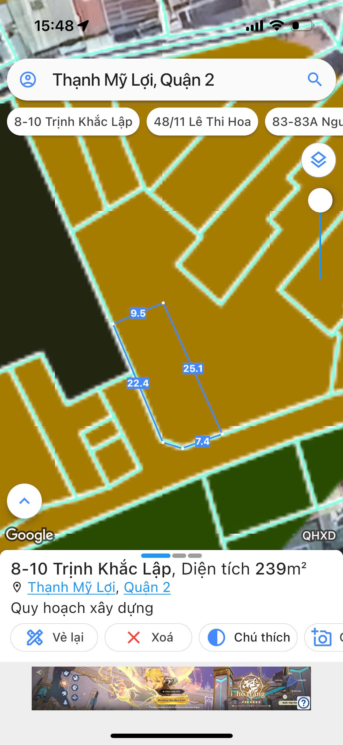 Cần bán Nhà mặt tiền Phường Thạnh Mỹ Lợi, Quận 2, Diện tích 280m², Giá 29 Tỷ 3