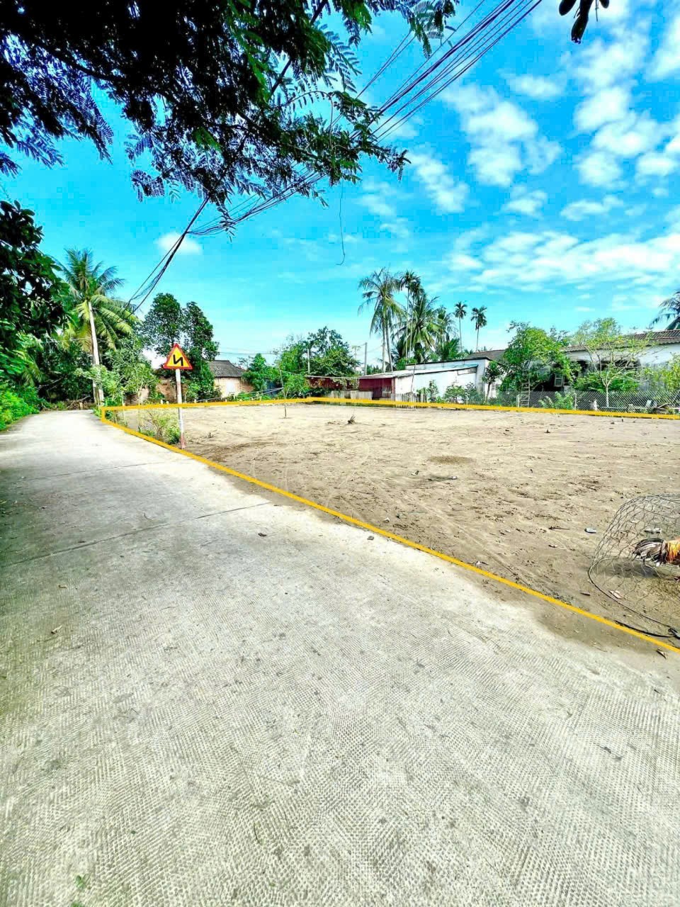 Bán 5 lô thổ cư ở xóm Biền Chợ , xã Long Định , Cần Đước dt 91m2 giá 870 triệu / lô 4