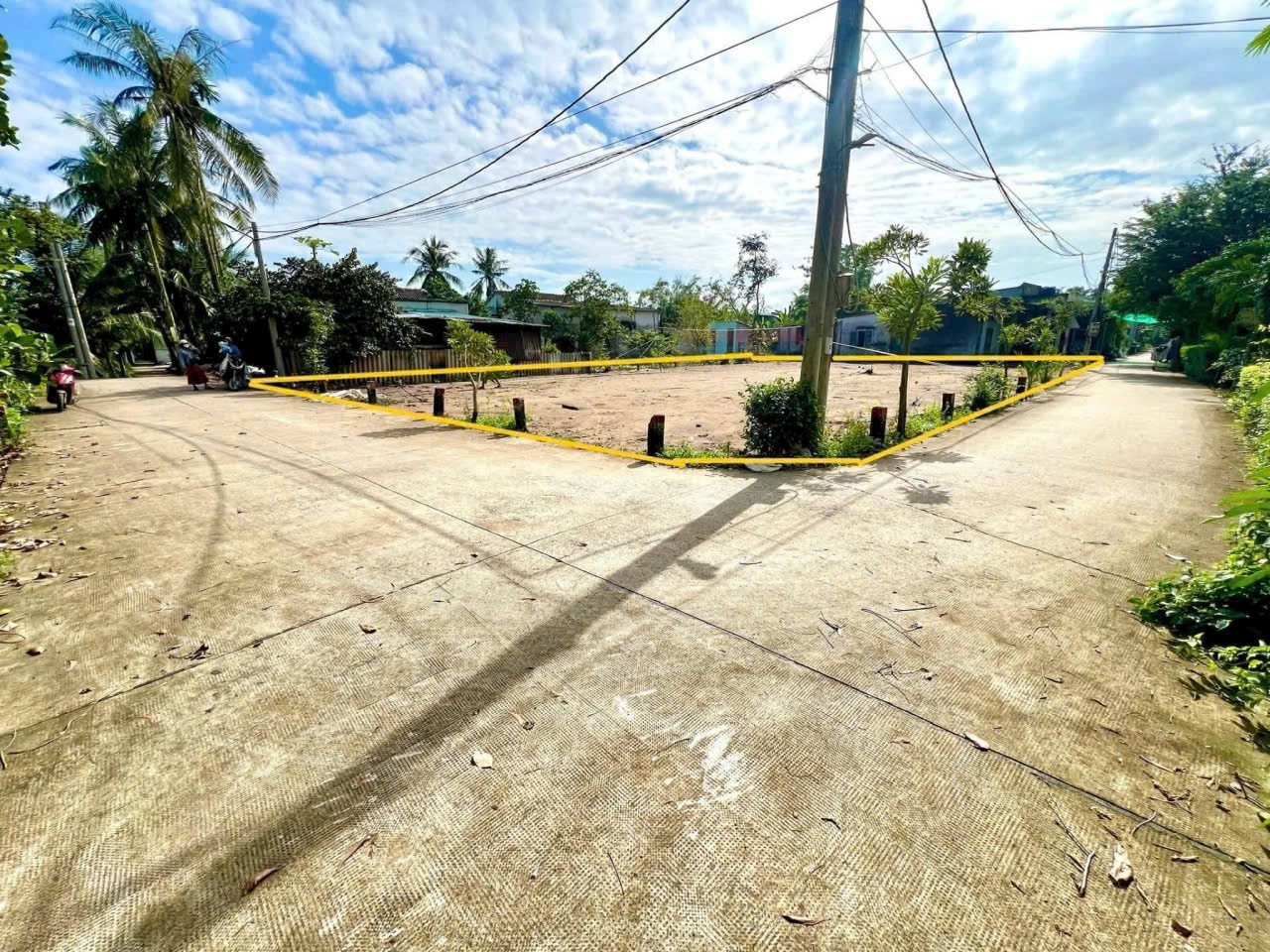 Bán 5 lô thổ cư ở xóm Biền Chợ , xã Long Định , Cần Đước dt 91m2 giá 870 triệu / lô 6