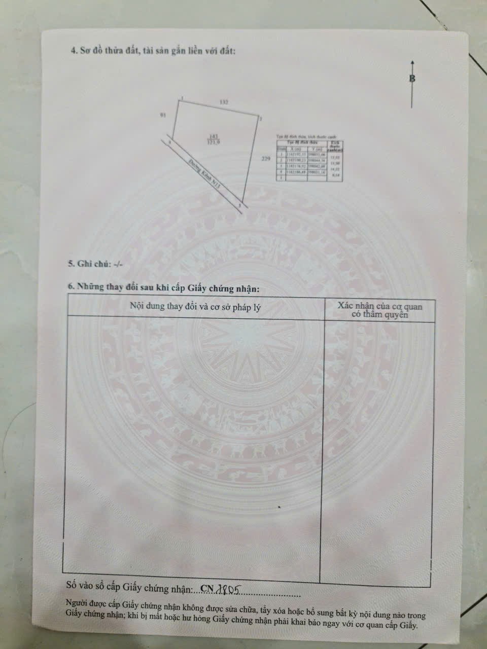 Chủ cần bán 286m2 thổ lúa mt xe hơi xã Tân Lân giá rẻ đầu tư 850tr 3