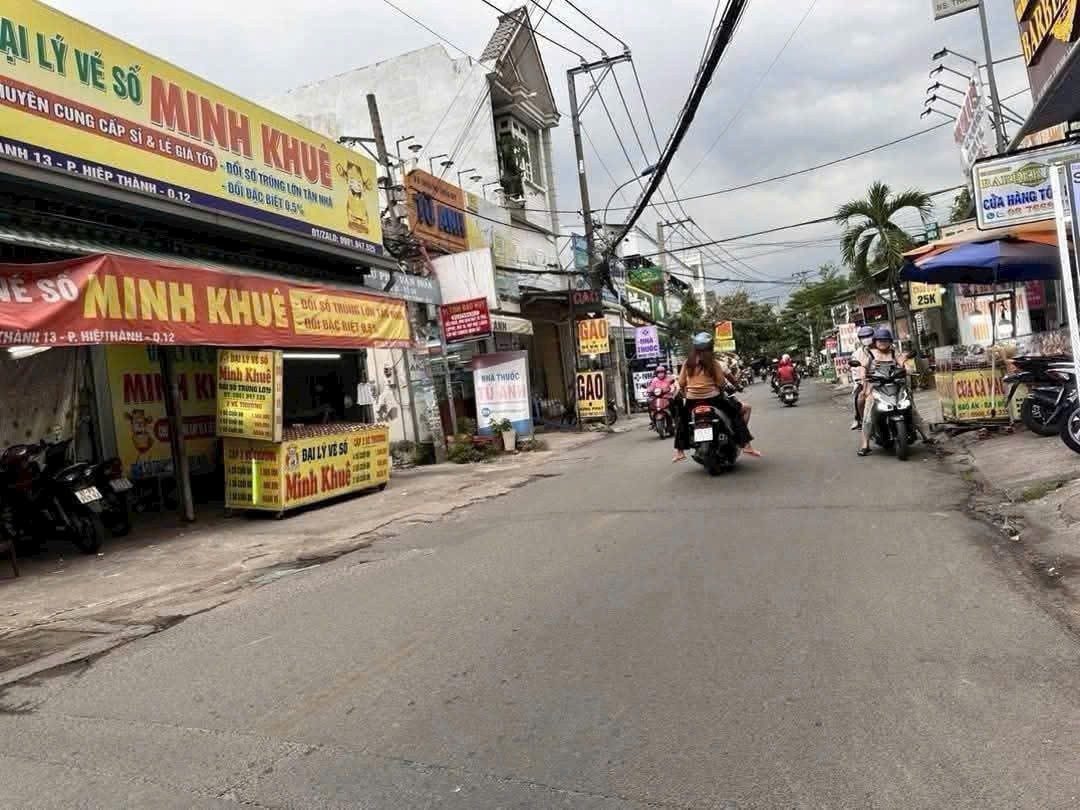 CỰC HIẾM – NHÀ & XƯỞNG MẶT TIỀN HIỆP THÀNH 13 – NGAY CHỢ HIỆP THÀNH