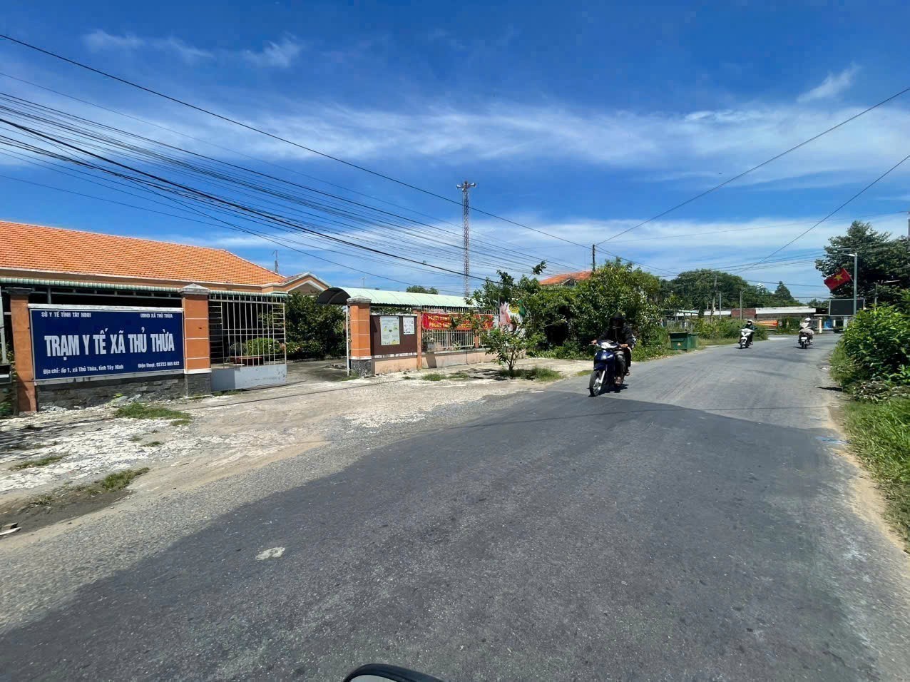 Bán đất thổ cư mt đường nhựa ĐH7 , xã Nhị Thành, Thủ Thừa dt 153m2 giá 1,75 tỷ